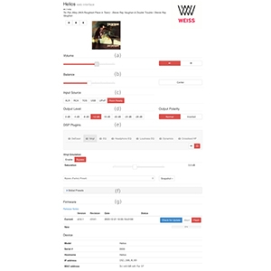 Helios Webinterface Helios Webinterface